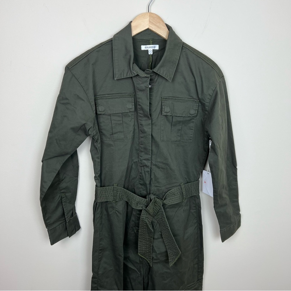 NWT Good American FemFlight Jumpsuit Size 0 - Picture 5 of 16